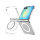 Spigen Ultra Hybrid Pro Magsafe do Galaxy Z Flip 7 Clear/White - 1347819 - zdjęcie